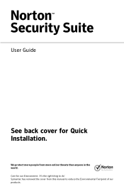 Symantec 10460591 User Guide