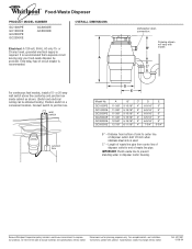 Whirlpool GC2000XE Dimension Guide