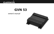 Garmin GVN 53 Owner's Manual