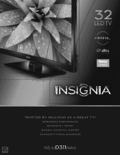 Insignia NS-32D311NA15 Information Brochure (English)