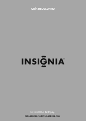 Insignia NS-L42Q120-10A User Manual (Spanish)