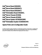 Intel S5520HCR Configuration Guide