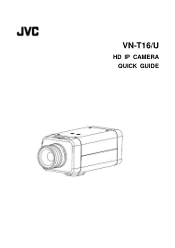 JVC VN-T16U VN-T16U Quick Guide