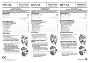 Kenwood KES-5A Operation Manual