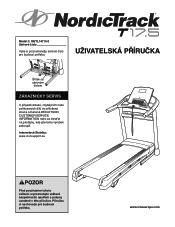 NordicTrack T 17.5 Treadmill Czechoslovakian Manual