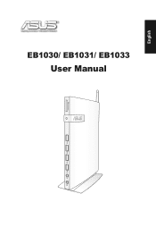 Asus EB1030 User's Manual for English Edition