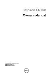 Dell Inspiron 14 3437 Owner's Manual