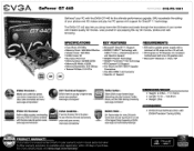 EVGA GeForce GT 440 1024MB PDF Spec Sheet