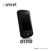 Gigabyte GSmart G1310 User manual- GSmart G1310 English Version
