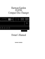 Harman Kardon FL8550 Owners Manual