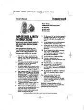 Honeywell HT 9700 Owners Manual