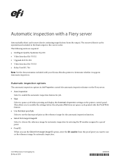 Konica Minolta AccurioPress 6136 Fiery Server with Auto Inspection Guide