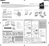 Lenovo 30113RU Lenovo IdeaCentre A600 Quick Reference V1.2