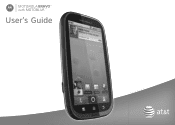 Motorola MOTOROLA BRAVO with MOTOBLUR User Guide - AT&T