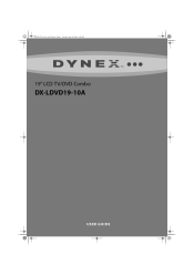 Dynex DX-LDVD19-10A User Manual (English)