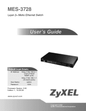 ZyXEL MES-3728 User Guide
