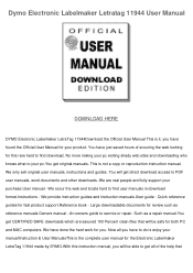 Dymo 11944 User Manual