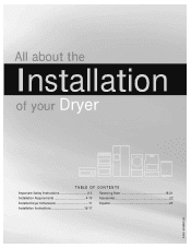 Frigidaire FASE7073LN Installation Instructions (All Languages)
