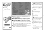 HP Designjet L28500 HP Designjet L28500 Printer Series - Printer assembly instructions