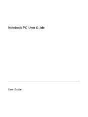 HP G5050XX Notebook PC User Guide - Windows Vista