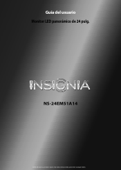 Insignia NS-24EM51A14 User Manual (Spanish)