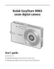 Kodak M883 User Manual