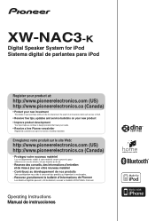 Pioneer XW-NAC3-K Operating Instructions