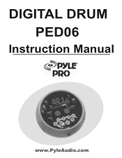 Pyle PED06 PED06 Manual 1