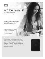 Western Digital Elements SE Product Overview