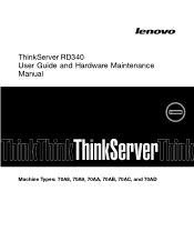 Lenovo ThinkServer RD340 (English) User Guide