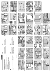 Miele Dimension G 4570 SCVi Installation sheet (print on 11x17 paper for better readability)