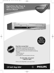 Philips DVD741VR User manual
