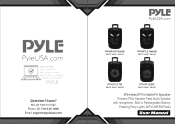 Pyle PPHP121WMB Instruction Manual