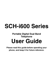 Samsung SCH-I600 User Manual (user Manual) (ver.1.0) (English)