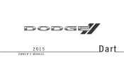 2015 Dodge Dart Owner Manual