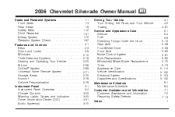 2006 Chevrolet Silverado 1500 Pickup Owner's Manual