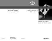 2011 Toyota Land Cruiser Navigation Manual