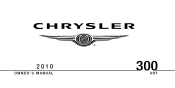 2010 Chrysler 300 Owner Manual SRT8