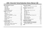2005 Chevrolet Suburban Owner's Manual