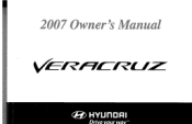 2007 Hyundai Veracruz Owner's Manual
