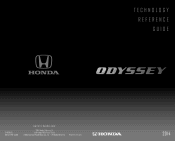 2014 Honda Odyssey 2014 Odyssey LX Technology Reference Guide