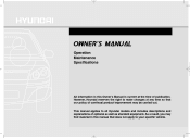 2013 Hyundai Sonata Owner's Manual