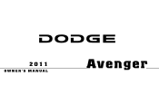 2011 Dodge Avenger Owner Manual