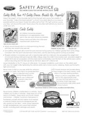 2008 Mercury Mountaineer Safety Advice Card 1st Printing