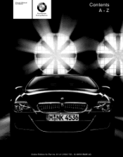 2010 BMW M6 Owner's Manual