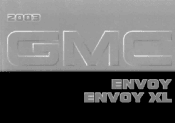 2003 GMC Envoy Owner's Manual