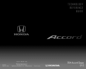 2014 Honda Accord 2014 Accord Coupe Technology Reference Guide (LX-S)