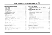 2006 Saab 9-7X Owner's Manual
