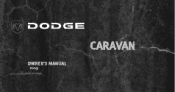 2009 Dodge Grand Caravan Cargo Owner's Manual
