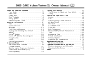 2005 GMC Yukon Owner's Manual